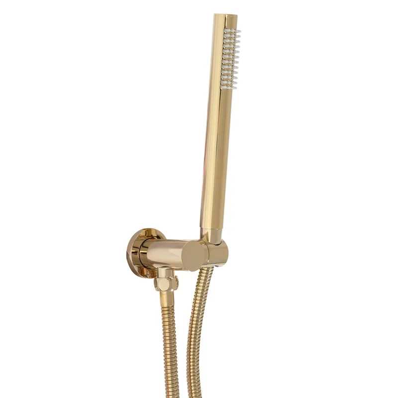 Dusche Miler Gold Poliert (mit Thermostat)