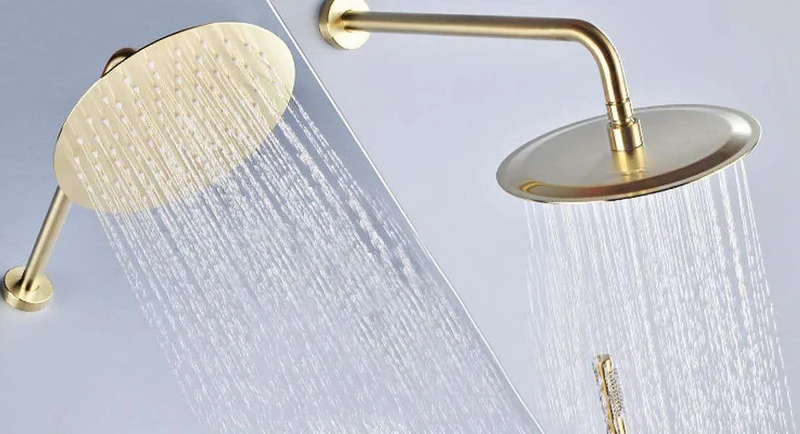 Dusche Unterputz Lungo Gold