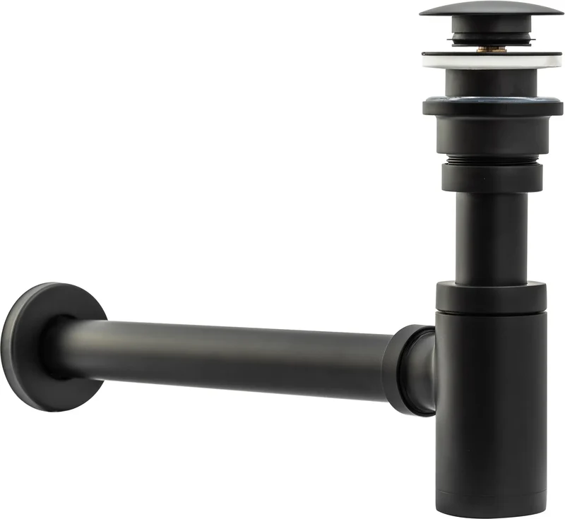 Siphon Schwarz Matt