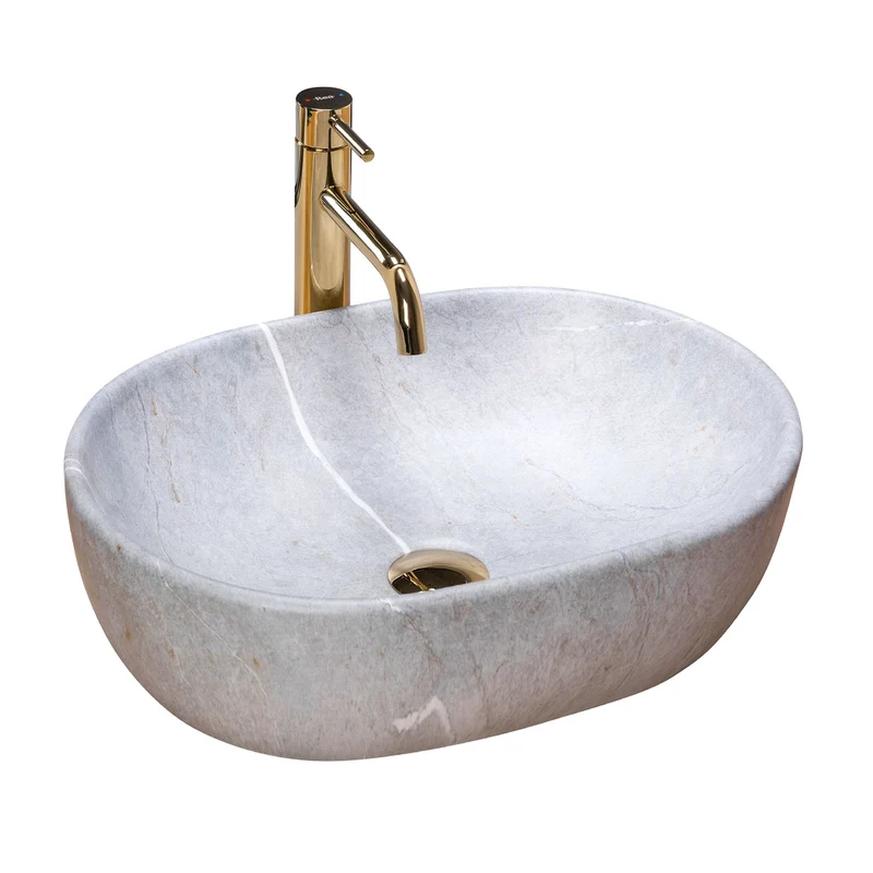 Aufsatzwaschbecken Lara Grey 48,5x35cm